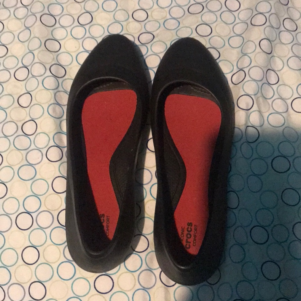 Crocs Flats Black